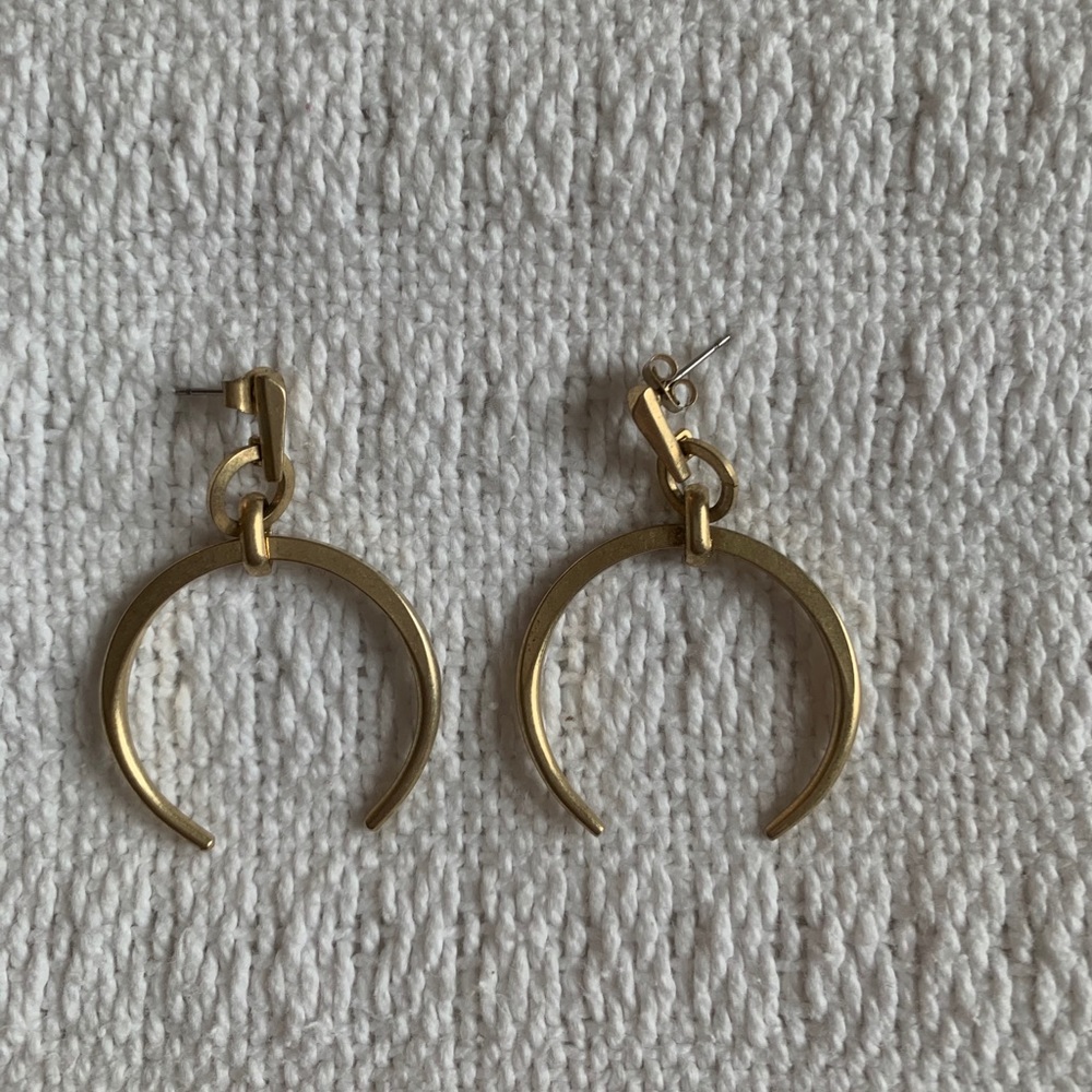 Gold Boho Hoop Earrings
